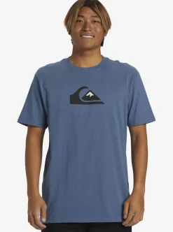Flash Sale Quiksilver Comp Logo T-Shirt Bering Sea