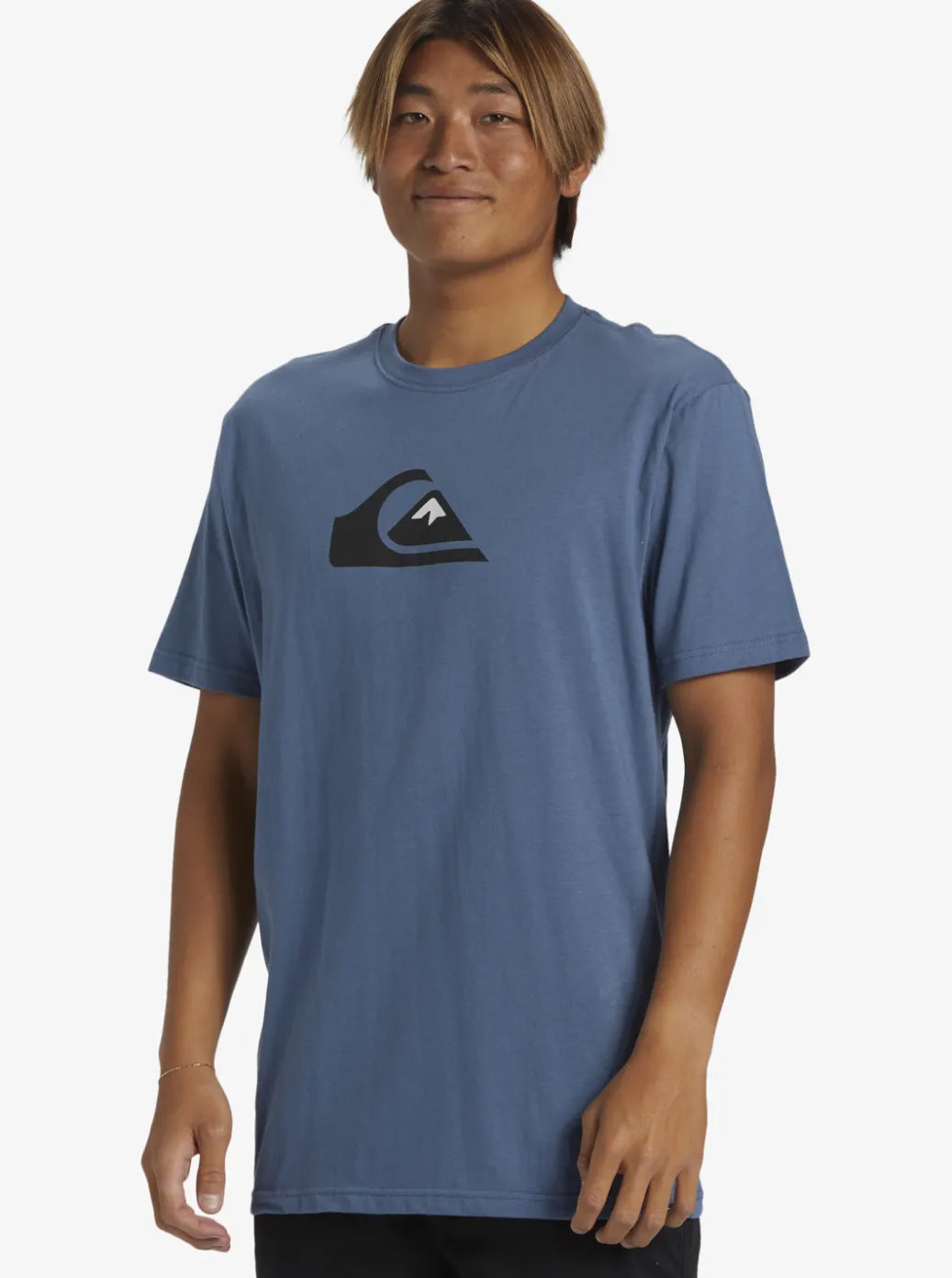 Flash Sale Quiksilver Comp Logo T-Shirt Bering Sea
