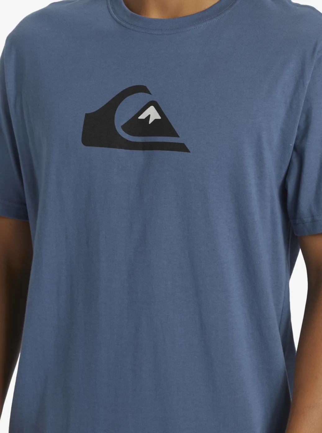 Flash Sale Quiksilver Comp Logo T-Shirt Bering Sea