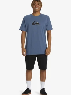 Flash Sale Quiksilver Comp Logo T-Shirt Bering Sea