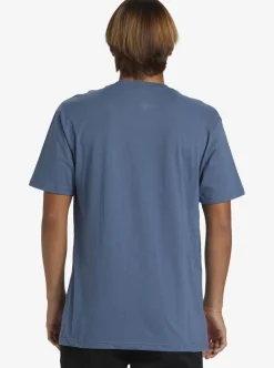Flash Sale Quiksilver Comp Logo T-Shirt Bering Sea