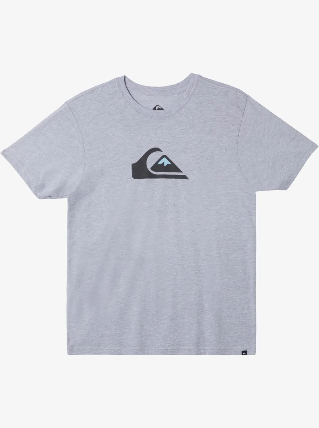 Cheap Quiksilver Comp Logo T-Shirt Athletic Heather