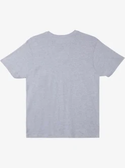 Cheap Quiksilver Comp Logo T-Shirt Athletic Heather