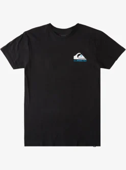 Best Quiksilver Comp Logo T-Shirt Black