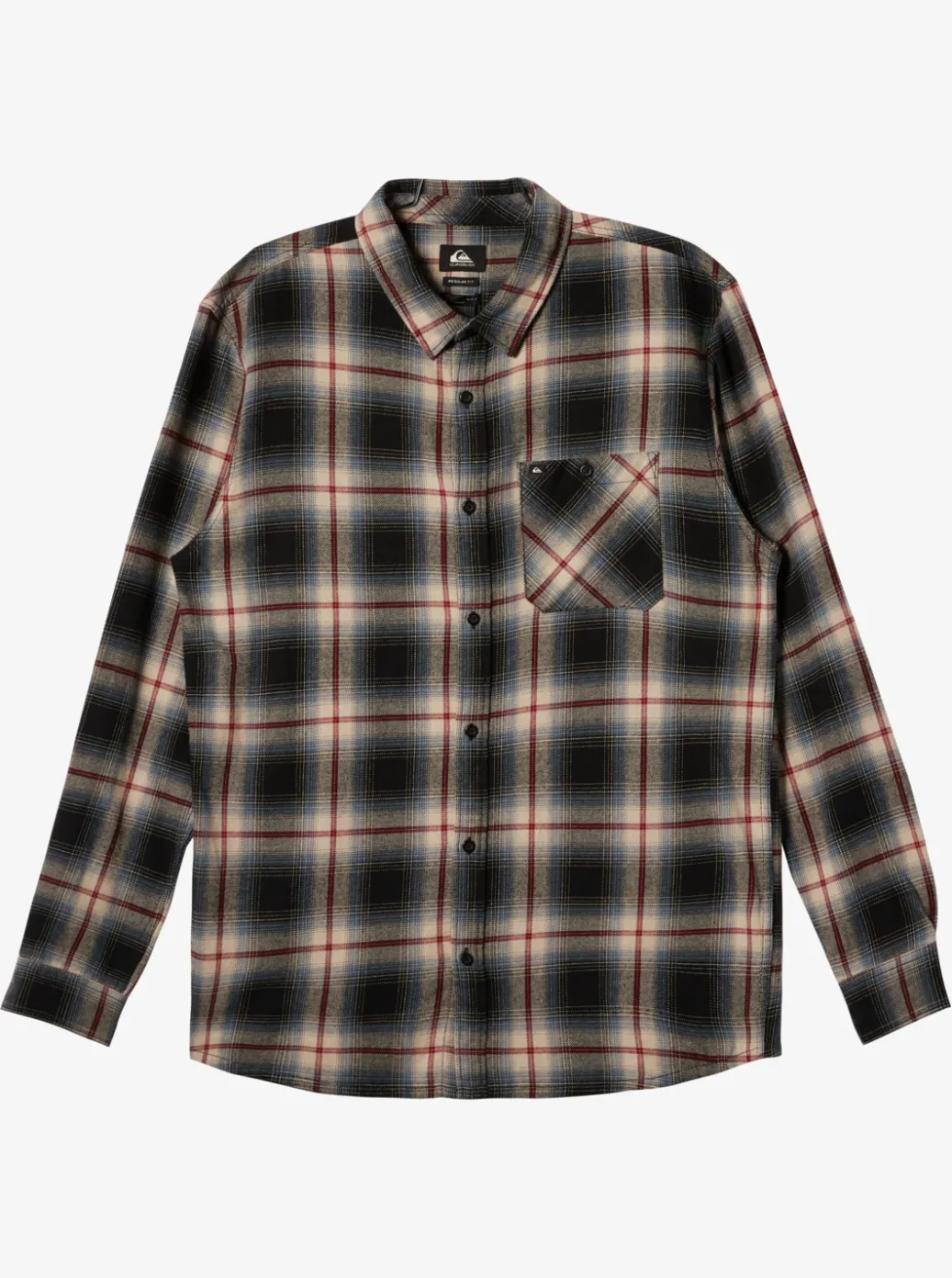 Online Quiksilver Craibstone Long Sleeve Shirt Black Craibstone