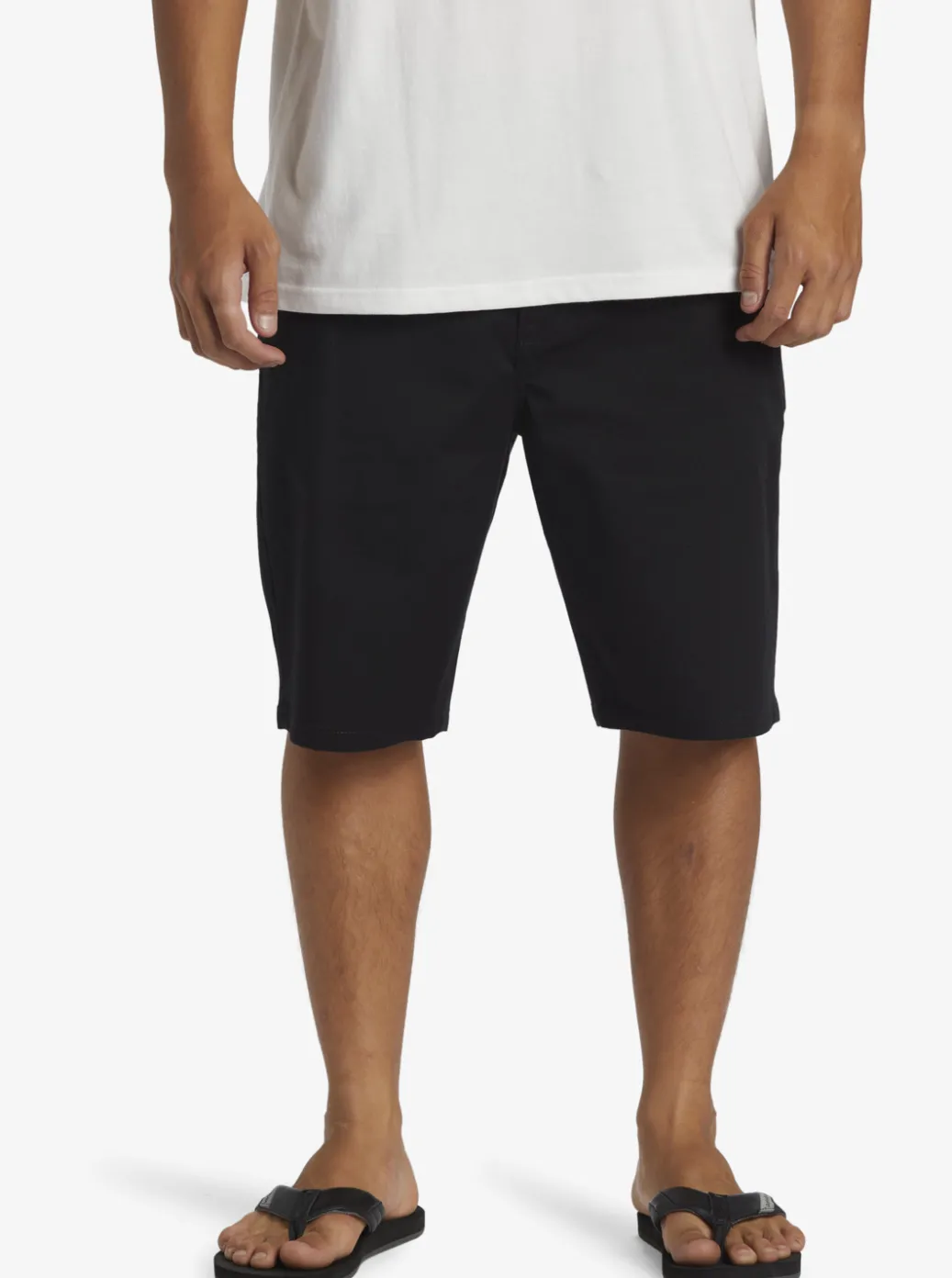 Best Quiksilver Crest Chino Chino 21" Shorts Black