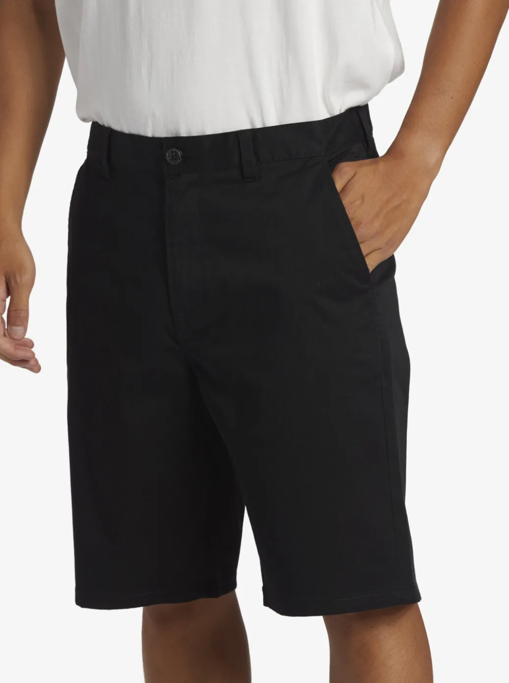 Best Quiksilver Crest Chino Chino 21" Shorts Black
