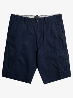 Sale Quiksilver Crucial Battle Cargo Shorts For Men Navy Blazer