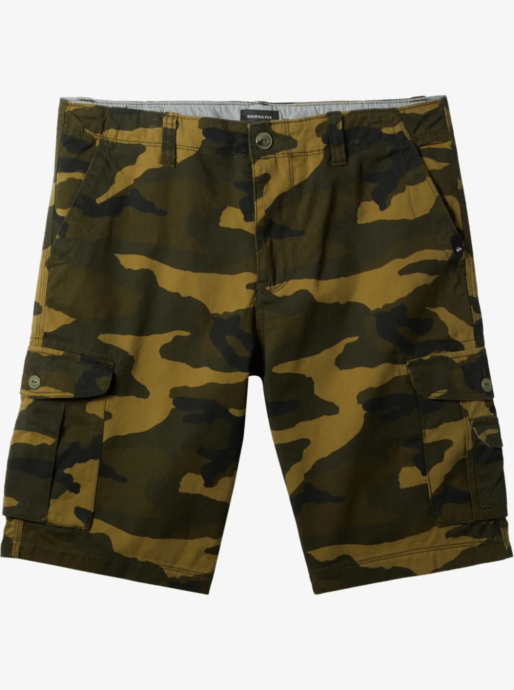 Fashion Quiksilver Crucial Battle Cargo Shorts For Men Thyme Everyday Camo