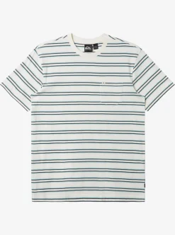 Store Quiksilver Cruiser Pocket Tee Knit Snow White Cruiser Pkt Tee