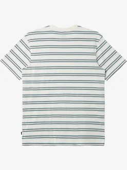 Store Quiksilver Cruiser Pocket Tee Knit Snow White Cruiser Pkt Tee