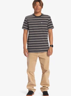 Fashion Quiksilver Cruiser Pocket Tee Knit Tarmac Cruiser Pkt Tee
