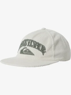 Sale Quiksilver Curbed Cap Bucket Hat Snow White