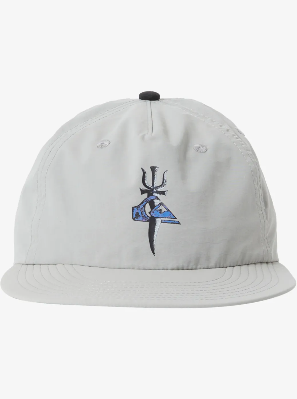 Sale Quiksilver Dagger Of Fortune Snapback Hat Grey Violet