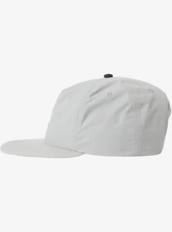 Sale Quiksilver Dagger Of Fortune Snapback Hat Grey Violet