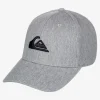 Store Quiksilver Decades Snapback Hat Light Grey Heather