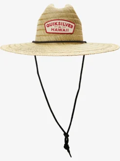 Sale Quiksilver Destinado Pierside Hat Sun Protection Black/Hawaii