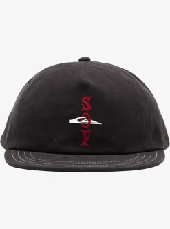Online Quiksilver Diablo Of Fortune Snapback Hat Black
