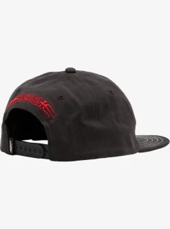 Online Quiksilver Diablo Of Fortune Snapback Hat Black