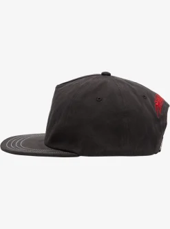 Online Quiksilver Diablo Of Fortune Snapback Hat Black