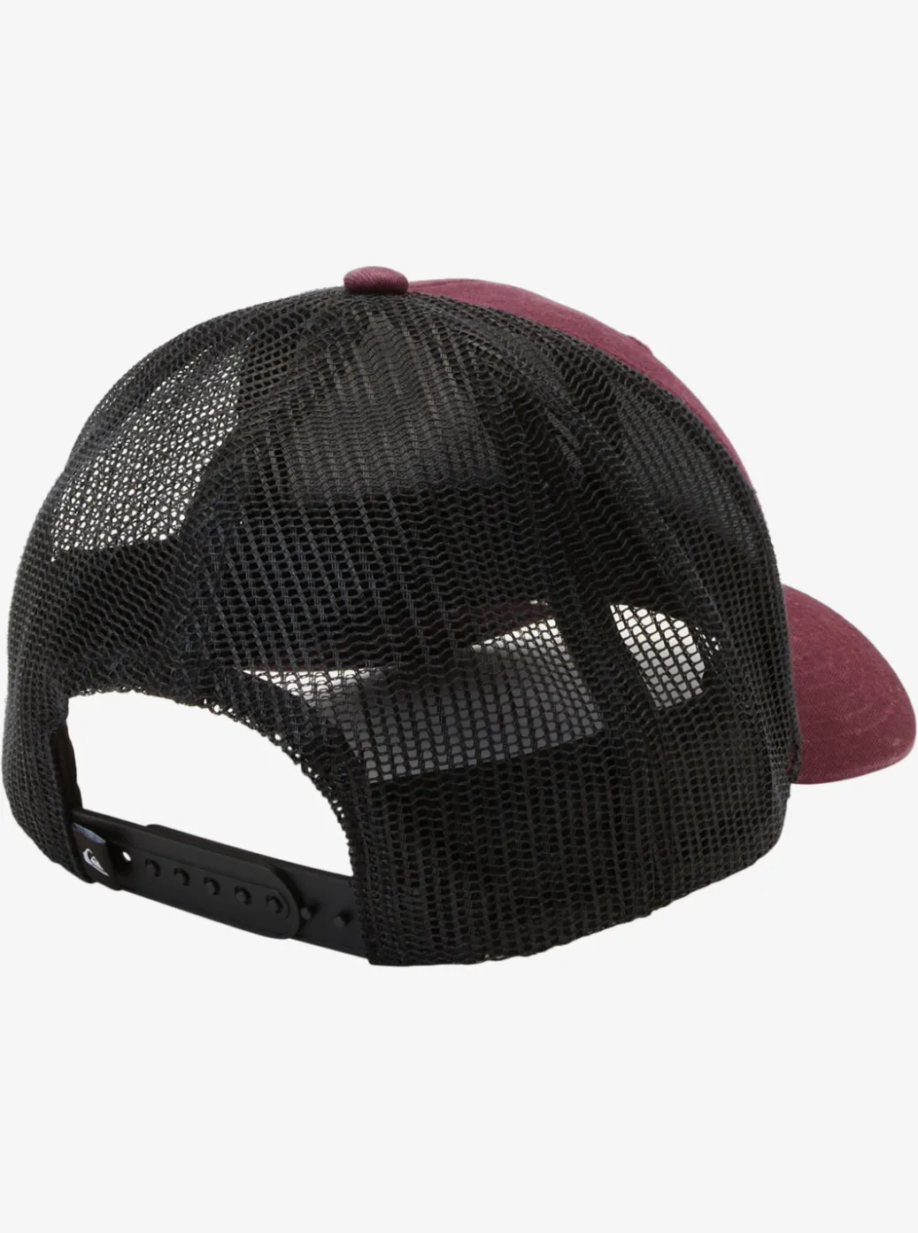 New Quiksilver Down The Hatch Trucker Hat Wine