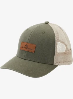 Shop Quiksilver Down The Hatch Trucker Hat Kalamata