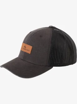 Best Sale Quiksilver Down The Hatch Trucker Hat Black