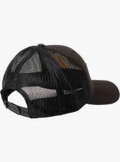 Best Sale Quiksilver Down The Hatch Trucker Hat Black