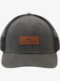 Flash Sale Quiksilver Down The Hatch Trucker Hat Tarmac