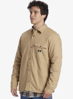 New Quiksilver Downrail Upd Canvas Jacket Plage