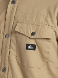 New Quiksilver Downrail Upd Canvas Jacket Plage
