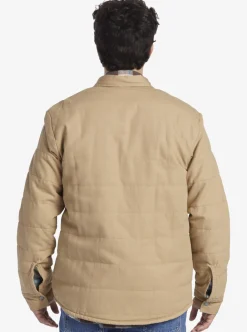 New Quiksilver Downrail Upd Canvas Jacket Plage