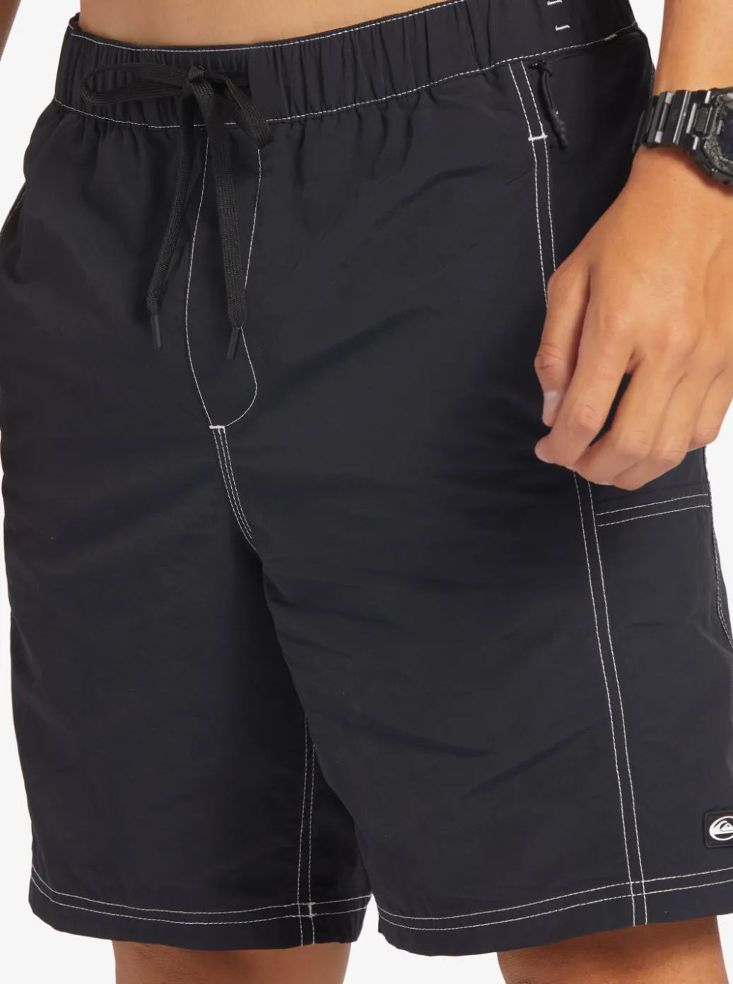Online Quiksilver Drainer Amphibian 18.5" Hybrid Shorts Black