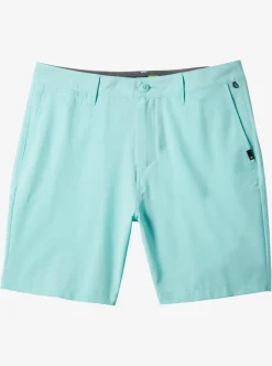 Hot Quiksilver E Ocean Union 18" Amphibian Boardshorts Angel Blue