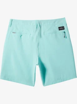 Hot Quiksilver E Ocean Union 18" Amphibian Boardshorts Angel Blue