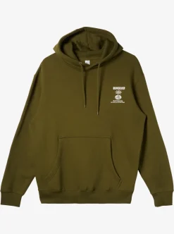 Best Quiksilver E Rockin Hoodie Pullover Sweatshirt Laurel Wreath