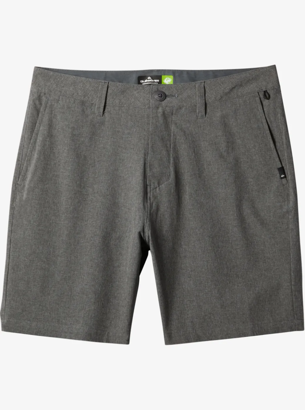 Outlet Quiksilver E Union Heather 18" Amphibian Boardshorts Black