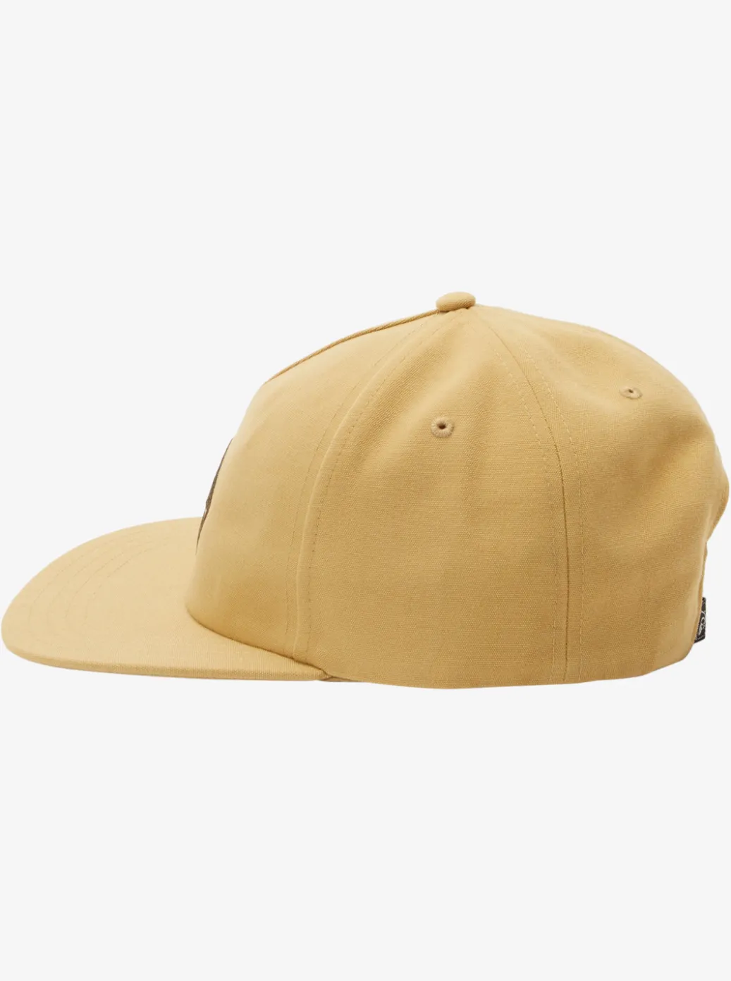 Clearance Quiksilver Earth Tripper Snapback Hat Mustard