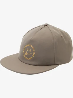 Cheap Quiksilver Earth Tripper Snapback Hat Major Brown