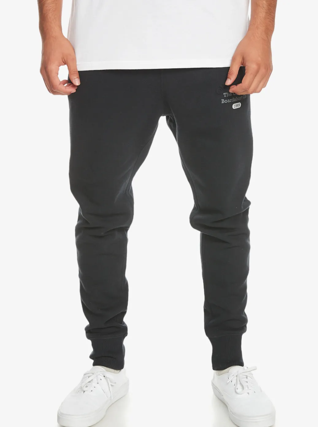 Outlet Quiksilver Emboss Slim Joggers Black