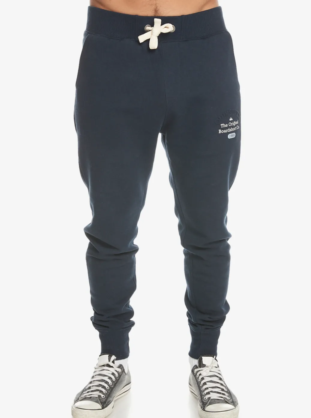 Best Sale Quiksilver Emboss Slim Joggers Navy Blazer