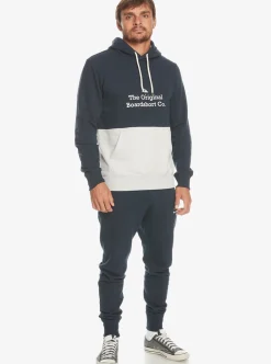 Best Sale Quiksilver Emboss Slim Joggers Navy Blazer