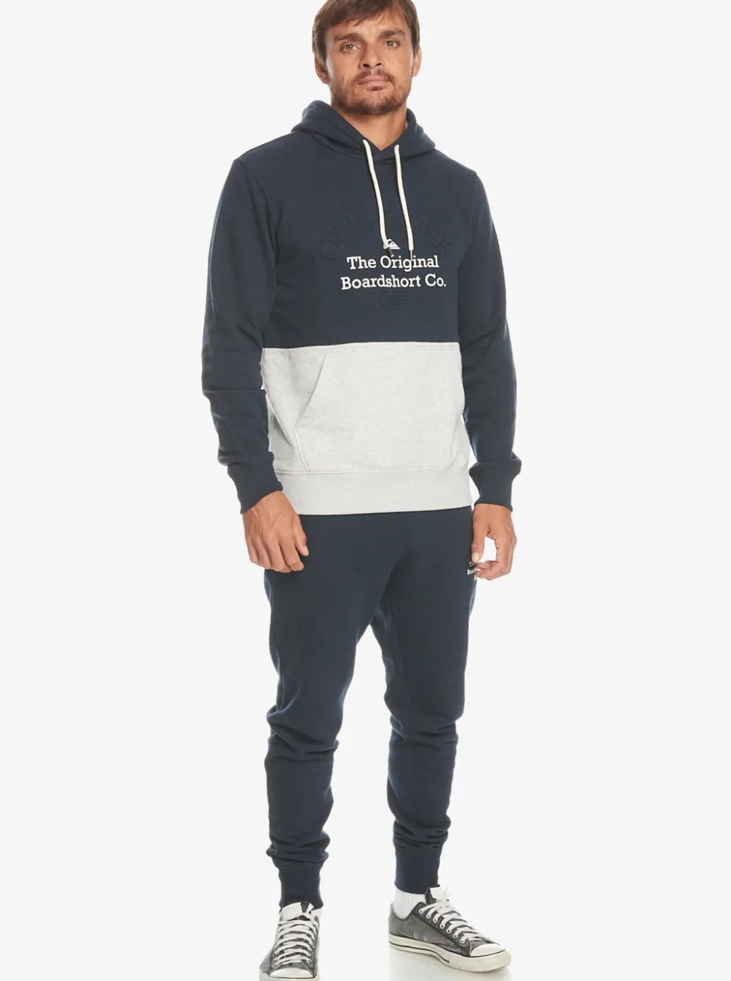 Best Sale Quiksilver Emboss Slim Joggers Navy Blazer