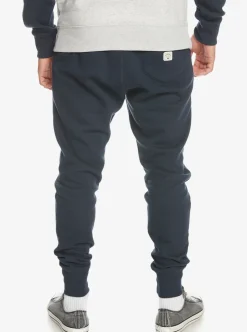 Best Sale Quiksilver Emboss Slim Joggers Navy Blazer