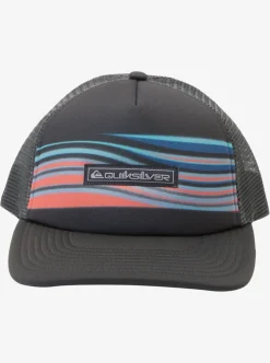 Fashion Quiksilver Emu Coop Trucker Hat Blue Radiance