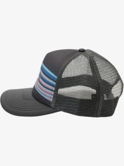 Fashion Quiksilver Emu Coop Trucker Hat Blue Radiance