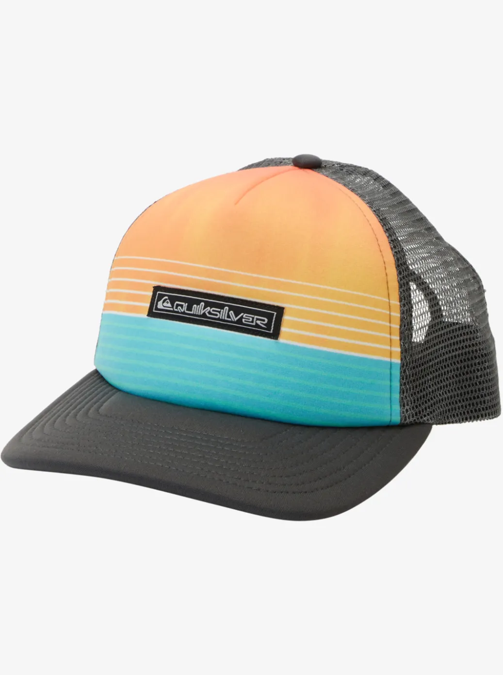 Best Sale Quiksilver Emu Coop Trucker Hat Tarmac