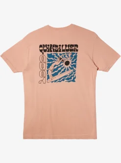 Store Quiksilver Enjoy The Ride Mtz T-Shirt Dusty Pink