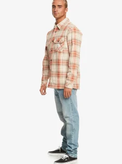 Store Quiksilver Epic Surf Days Fleece Overshirt Birch Surf Days Plaid