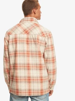 Store Quiksilver Epic Surf Days Fleece Overshirt Birch Surf Days Plaid